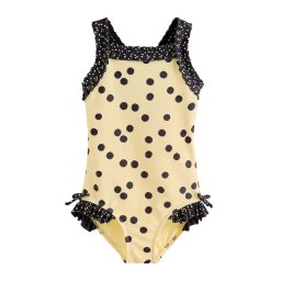 Next Costum de baie întreg galben pastel / negru