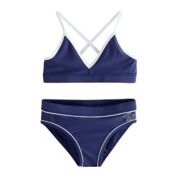 Next Costum de baie două piese bleumarin / alb