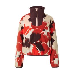 COLUMBIA Pulovere sport 'Sequoia Grove™' crem / roșu / roșu burgundy