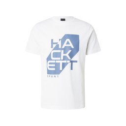 Hackett London Tricou safir / alb