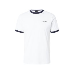 Hackett London Tricou bleumarin / alb
