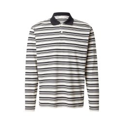 JACK & JONES Tricou 'JORNANTUCKET' negru / alb