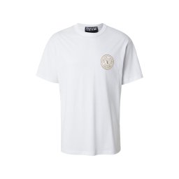 Versace Jeans Couture Tricou auriu / alb
