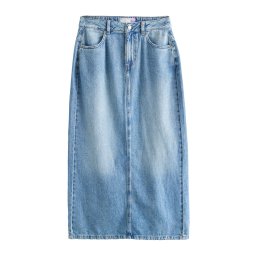 Next Fustă albastru denim