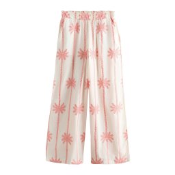 Next Pantaloni ecru / roz pitaya