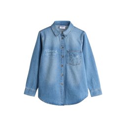 Next Bluză albastru denim / albastru deschis