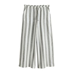 Next Pantaloni gri / alb