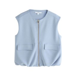 Next Vestă albastru deschis