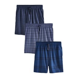 Next Pantaloni de pijama albastru marin / bleumarin / indigo / albastru deschis
