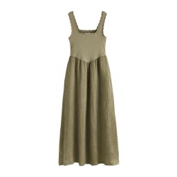 Next Rochie de vară kaki