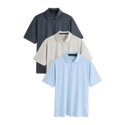 Next Tricou funcțional alb kitt / albastru deschis / gri închis