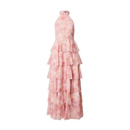 VERO MODA Rochie 'VMFELICIA' portocaliu pastel / roz / roz pal / roz pastel