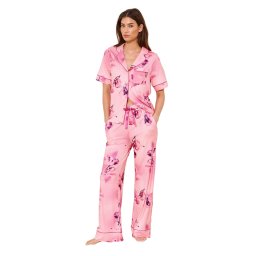 Lipsy Pijama lila / roz / roz deschis