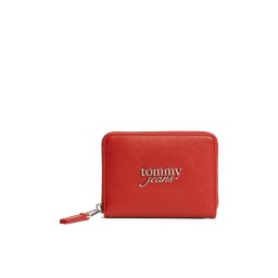 Tommy Jeans Portofel 'BOLD MED ZA' roșu intens