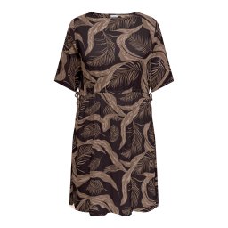 ONLY Carmakoma Rochie 'CARVILMA' maro cappuccino / maro mokka / maro închis