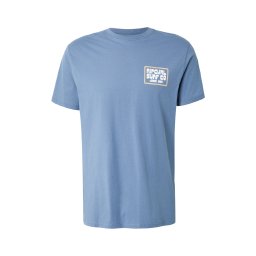 RIP CURL Tricou 'PACIFIC RINSE SUNRISE' albastru porumbel / galben / portocaliu / alb