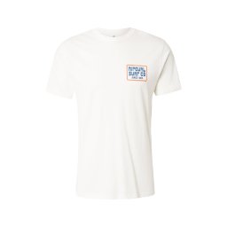 RIP CURL Tricou 'PACIFIC RINSE SUNRISE' ecru / albastru / portocaliu / portocaliu închis