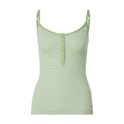 HOLLISTER Top 'MAR4 BARE HENLEY CAMI DTC EX' verde
