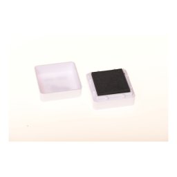Petite&Mars Set amprente mulaj cu cerneala pentru 20 de amprente manuta sau piciorus, Non-toxic, Baby Dab, Albastru/Gri