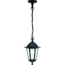Pendul LATERNA 4 Exterior 1x60 W Negru 22471