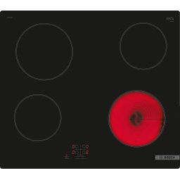 Plita radianta Bosch PKE61RAA2E 4 zone de gatit 60 cm seria 2 Negru