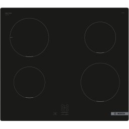Plita cu inductie Bosch PUG611AA5E 4 zone de gatit 60 cm seria 2 Negru