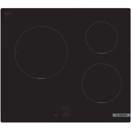 Plită cu inducție Bosch PUC611AA5E 3 zone de gatit 60 cm seria 2 Negru