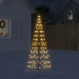 Pom de Craciun LED 200 LED-uri Alb Cald 180 cm GartenMobel Dekor