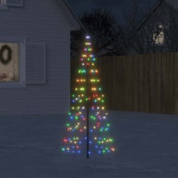 Pom de Craciun LED 200 LED-uri colorate 180 cm GartenMobel Dekor