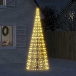 Pom de Craciun LED 550 LED-uri Alb Cald 300 cm GartenMobel Dekor
