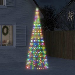 Pom de Craciun LED 550 LED-uri colorate 300 cm GartenMobel Dekor