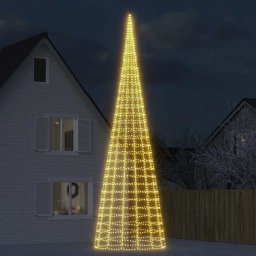 Pom de Craciun LED 3000 LED-uri Alb Cald 800 cm GartenMobel Dekor