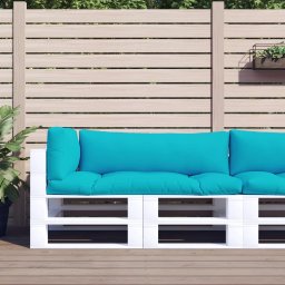 Perne pentru paleti, 3 buc., turcoaz, tesatura oxford GartenMobel Dekor