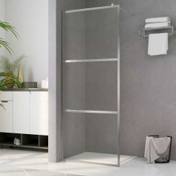 Paravan de dus walk-in, 115 x 195 cm, sticla ESG transparenta GartenMobel Dekor