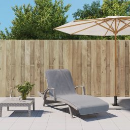 Prosoape de plaja, 2 buc., gri, 75x200 cm, textil 400 GSM GartenMobel Dekor