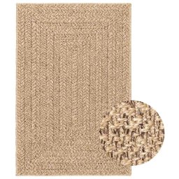 Covor ZIZUR aspect iuta 200x290 cm pentru interior si exterior GartenMobel Dekor