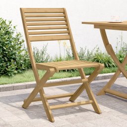 Scaune gradina pliante 2 buc. 48,5x61,5x87 cm lemn masiv acacia GartenMobel Dekor