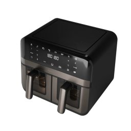 Friteuza AFR-9000, 2400W, 9 litri, 8 programe, Negru
