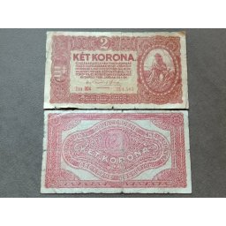 Ungaria 1920 - 2 korona, circulata
