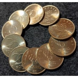 Ungaria 2020 - 20 forint - Omagiu eroilor de urgenta (10 bucati)