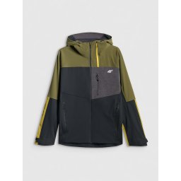 Jacket Softshell Trekking 4F PRO Membrană 10000 Bărbați Khaki - Verde masliniu, L