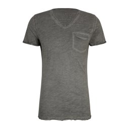 Key Largo Tricou 'Soda' gri închis