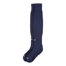 NIKE Jambiere 'Academy Cushioned' albastru închis / alb