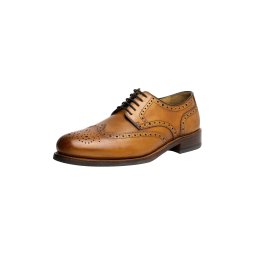 Gordon & Bros Pantofi cu șireturi 'Levet' maro coniac
