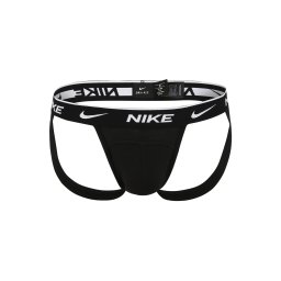 NIKE Underwear Chiloți sport 'Jock' negru / alb