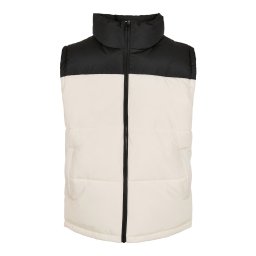 Urban Classics Vestă negru / alb