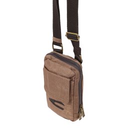 CAMEL ACTIVE Geantă de umăr maro / negru