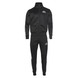LONSDALE Costum de trening negru / alb