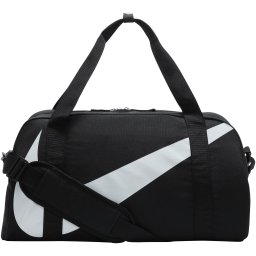 NIKE Geantă sport negru / alb