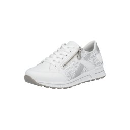Rieker Sneaker low argintiu / alb
